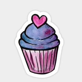 Cupcake Sticker